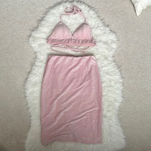 Two Piece Strappy Dress